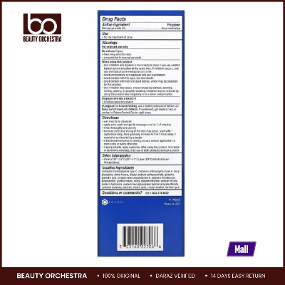 Picture of PanOxyl, Acne Creamy Wash, Benzoyl Peroxide 4% Daily Control, 6 oz (170 g)