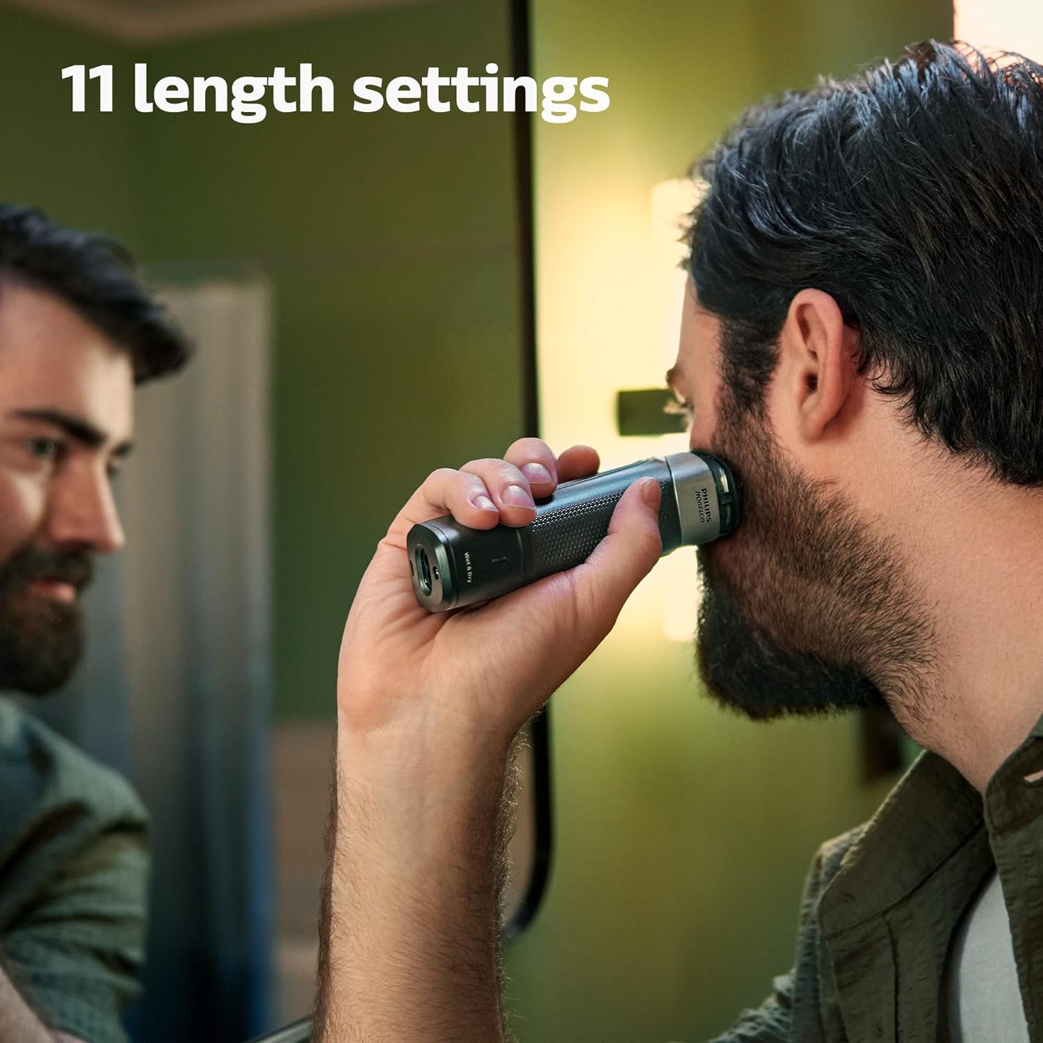 Picture of Philips Norelco Multigroom Series 5000 18 Piece, Beard Face, Hair, Body and Intimate Hair Trimmer for Men