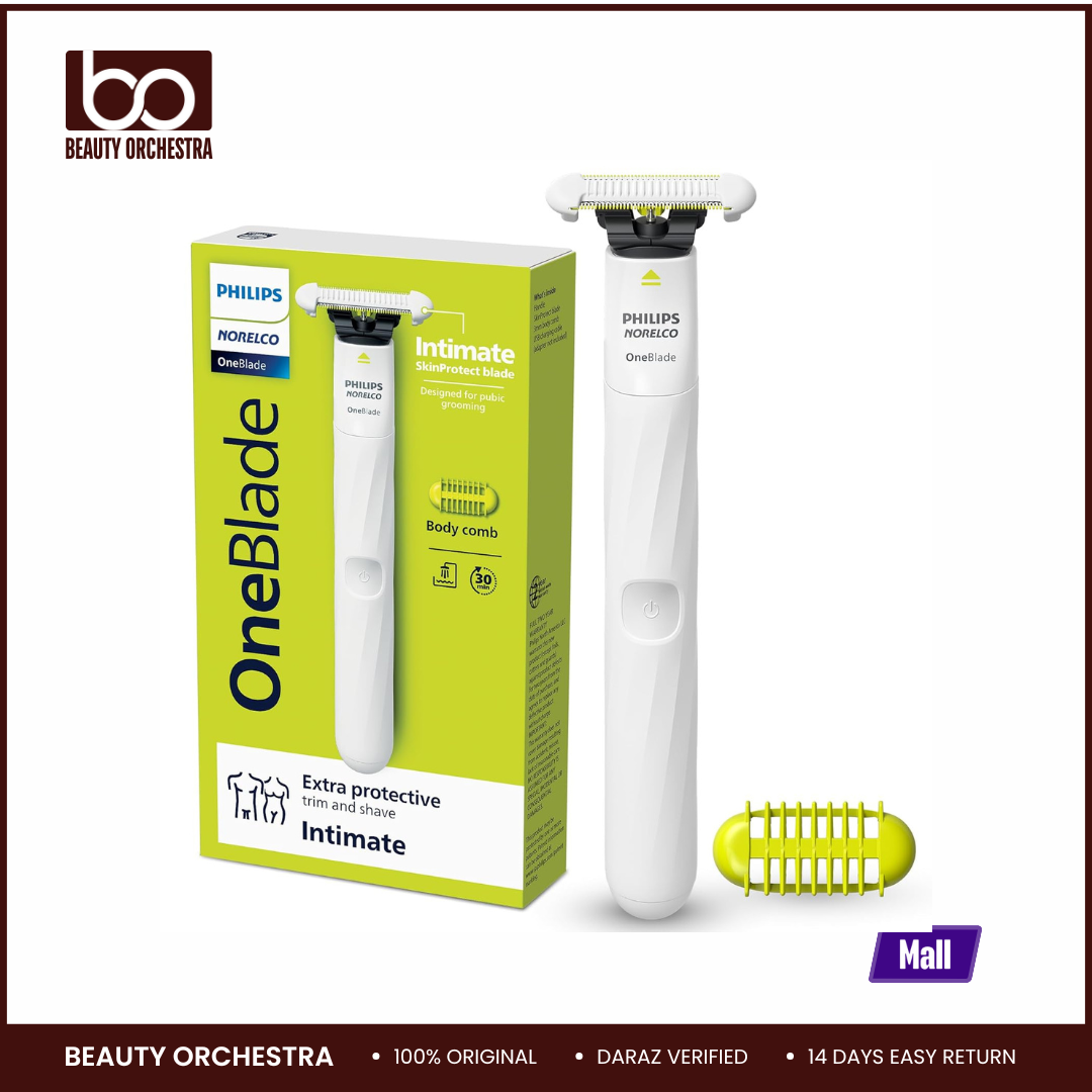 Picture of Philips Norelco OneBlade Intimate, Designed for Public Grooming, Trim & Shave with Extra Skin Protection, Waterproof