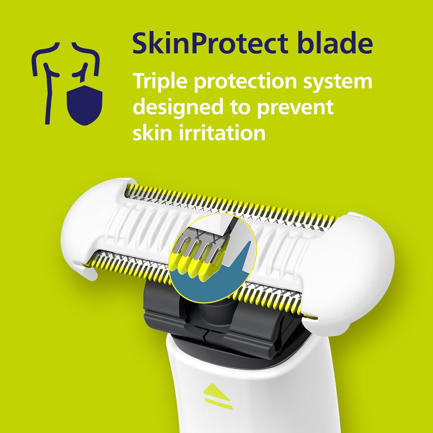 Picture of Philips Norelco OneBlade Intimate, Designed for Public Grooming, Trim & Shave with Extra Skin Protection, Waterproof