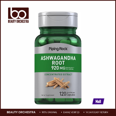 Picture of Piping Rock Ashwagandha Root 920 mg - 120 Capsules