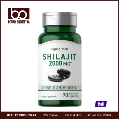 Picture of Piping Rock Shilajit Extract 2000 mg - 90 Capsules