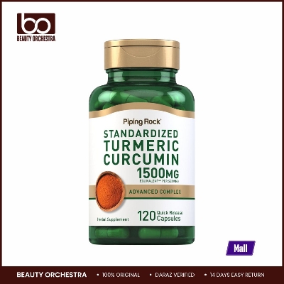 Picture of Piping Rock Turmeric Curcumin Complex 1500mg 120 Capsules