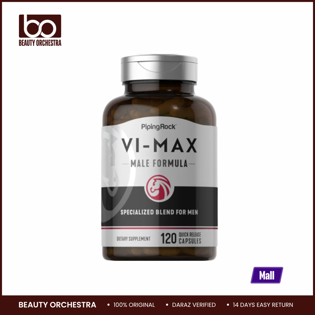 Picture of Piping Rock Vi-Max Male MEN Formula 120 Quick Release Capsules