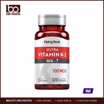 Picture of Piping Rock Vitamin K2 MK-7 100 mcg 120 Softgels