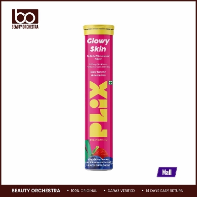Picture of PLIX - THE PLANT FIX Glowy skin Glutathione Tablets with Vitamin C for Clear and Youthful Skin 15 Collagen Supplements 500mg L-Glutathione
