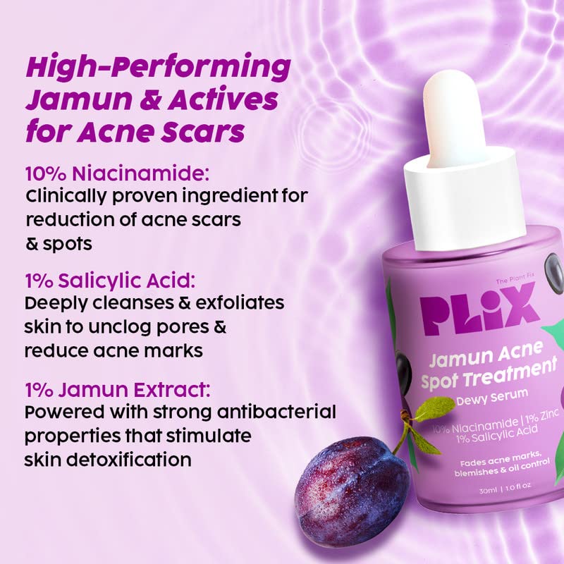 Picture of PLIX Jamun Acne Marks Treatment 10% Niacinamide Face Serum - 30ml