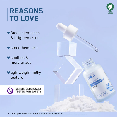 Picture of Plum 10% Niacinamide Face Serum with Rice Water - 30 ml