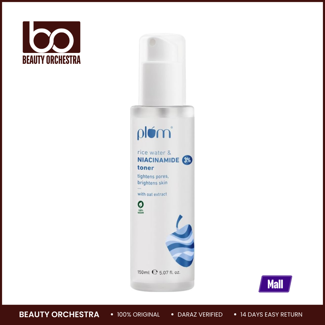 Picture of Plum 3% Niacinamide Face Toner With Rice Water - 150ml