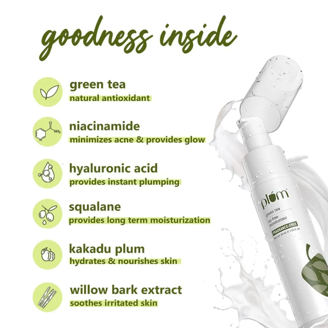 Picture of Plum Green Tea Oil Free Moisturizer - 50ml