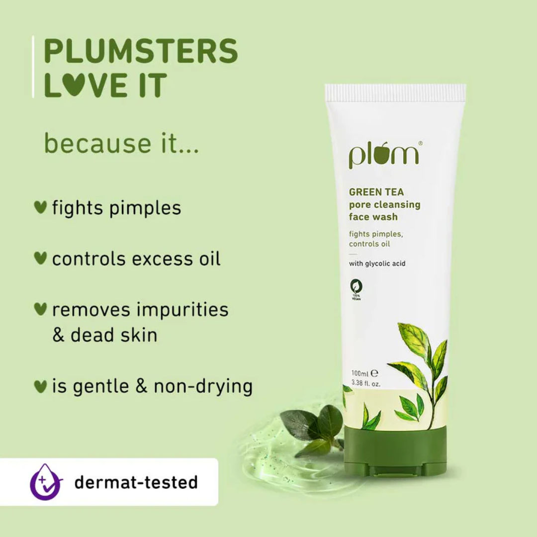 Picture of Plum Green Tea Pore Cleansing Face Wash - 100ml