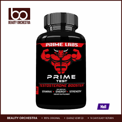 Picture of Prime Labs Prime Test - Natural Testosterone Booster For Men - 60 Capsules