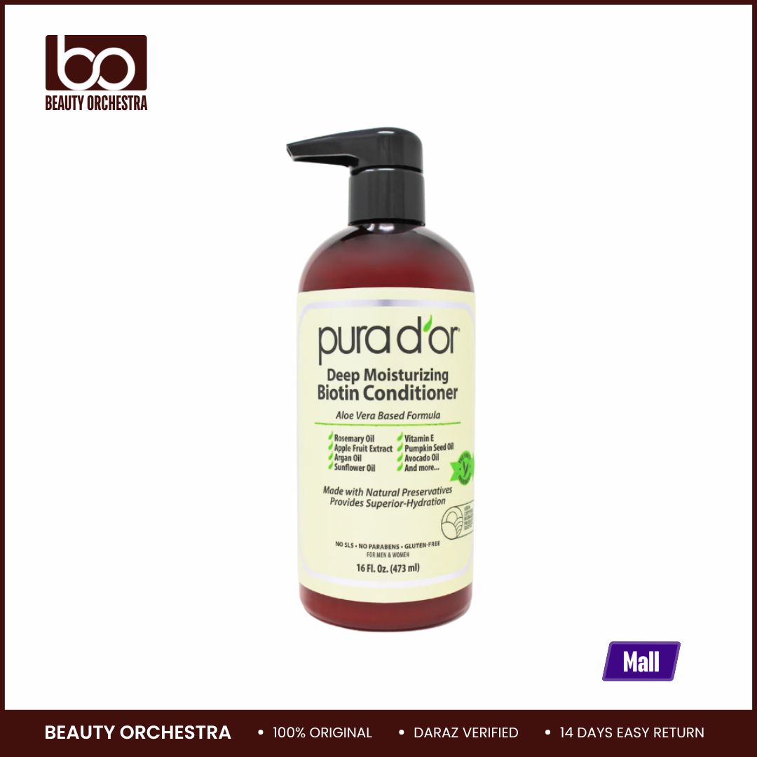 Picture of Pura d'or Deep Moisturizing Biotin Conditioner 16 oz - (473 ml)