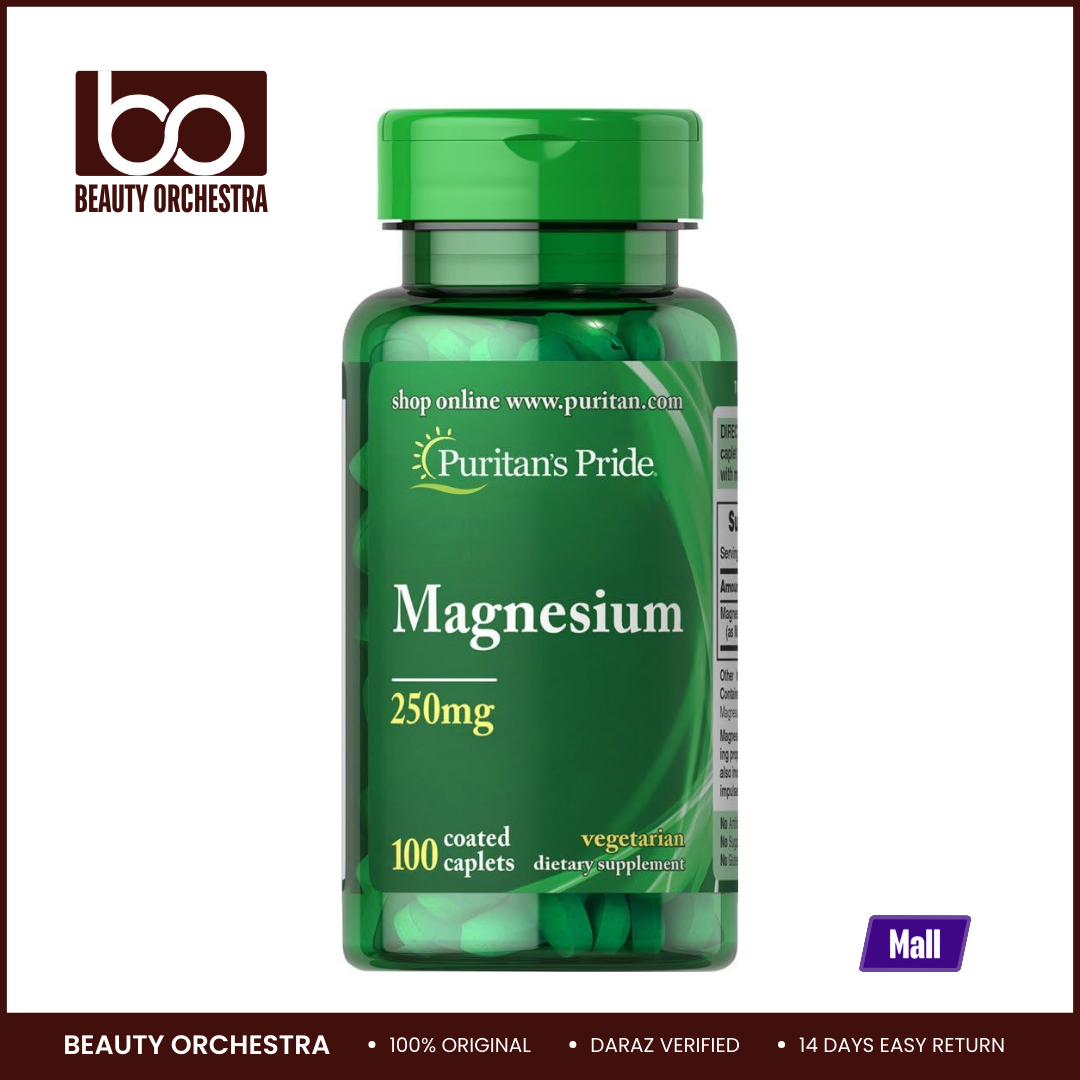 Picture of Puritan's Pride Magnesium 250mg - 100 Caplets