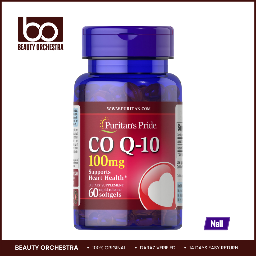 Picture of Puritans Pride Q-Sorb CoQ10 100mg - 60 Softgels