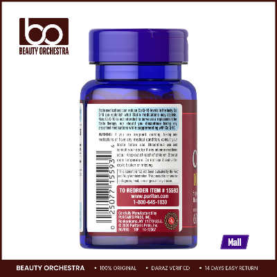 Picture of Puritans Pride Q-Sorb CoQ10 100mg - 60 Softgels