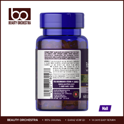 Picture of Puritan's Pride Resveratrol 100 mg - 60 Softgels