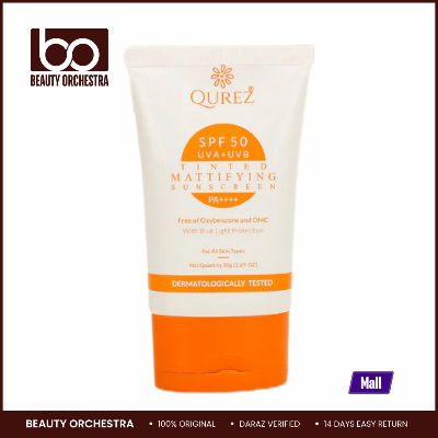 Picture of Qurez Mattifying Tinted Sunscreen SPF 50 PA++++ - 50g