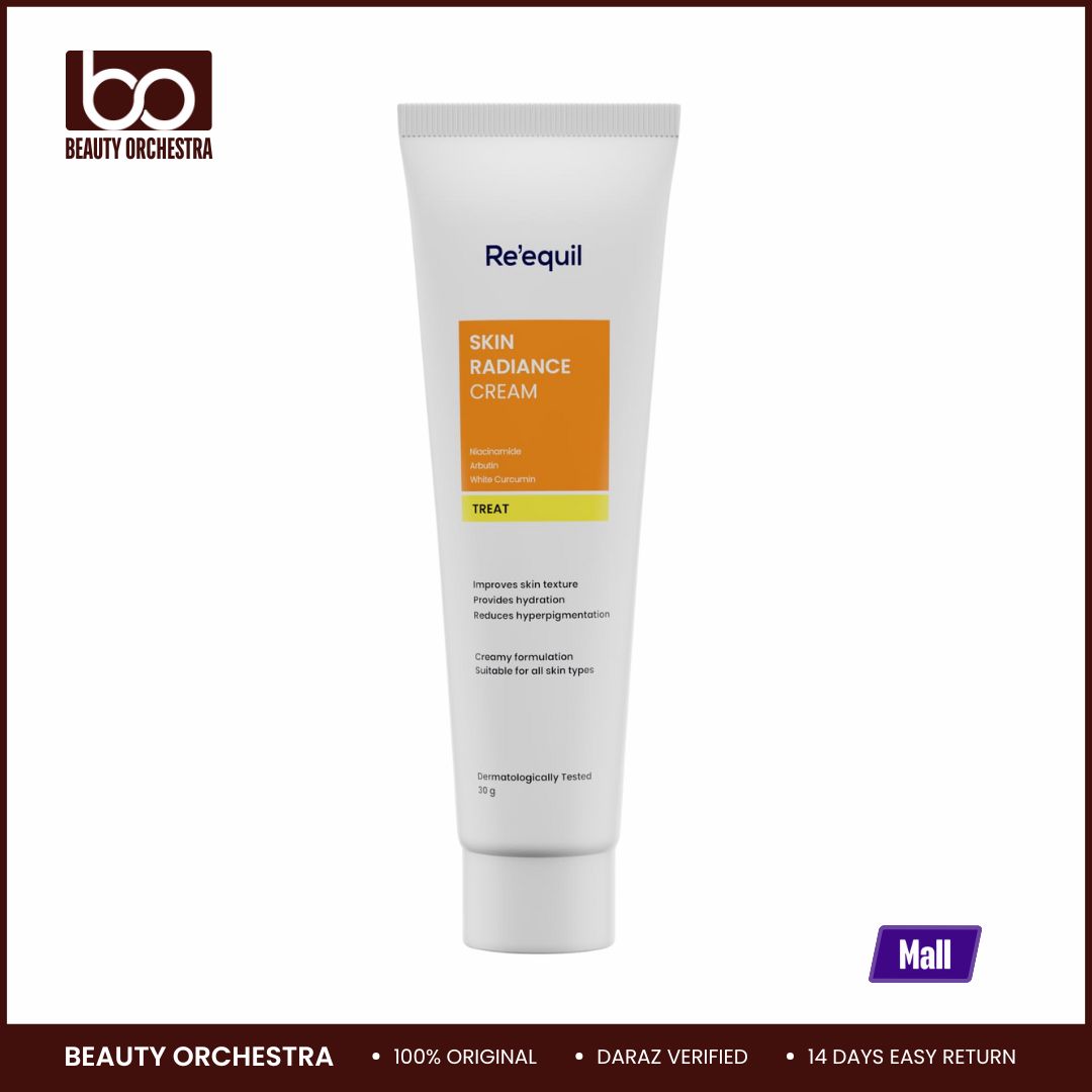 Picture of RE' EQUIL Skin Radiance Cream Reduces Dark Spots & Age Spots Increases Skin Radiance & Evens Skin Tone for All Skin Types 30G