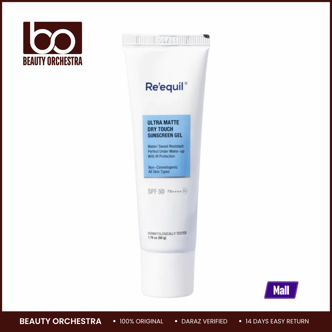 Picture of Re'equil Ultra Matte Dry Touch Sunscreen Gel SPF 50 PA++++ - 50g