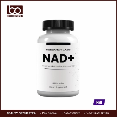 Picture of RESEARCH LABS NAD+ NICOTINAMIDE RIBOSIDE & RESVERATROL 60 CAPSULES