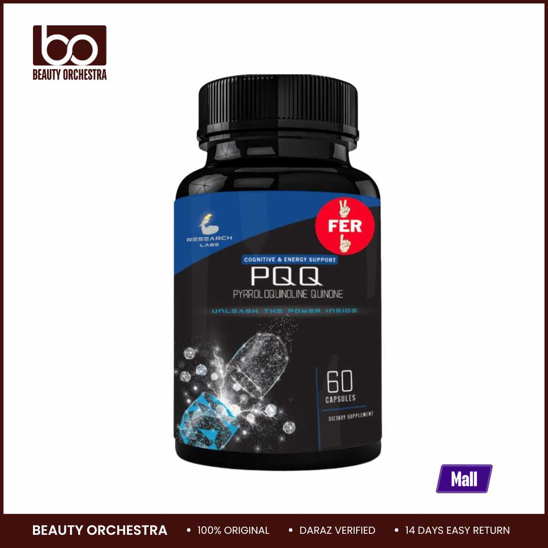Picture of Research Labs Ultra High Purity 20mg PQQ Capsules, 60 Capsules