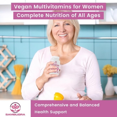 Picture of Sambugra Liposomal Multivitamin for Women 1400MG - Womens Daily Multi Vitamins Supplements with Iron Vitamin A, C, D, E and B Complex for Immune Health Hair & Skin Support for Women 18+ 60 Vegan Capsules