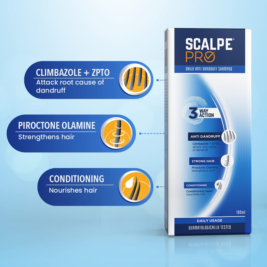 Picture of Scalpe Pro Anti-dandruff Shampoo - 100ml