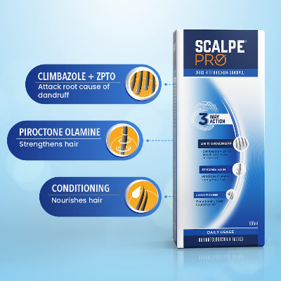 Picture of Scalpe Pro Anti-dandruff Shampoo - 100ml
