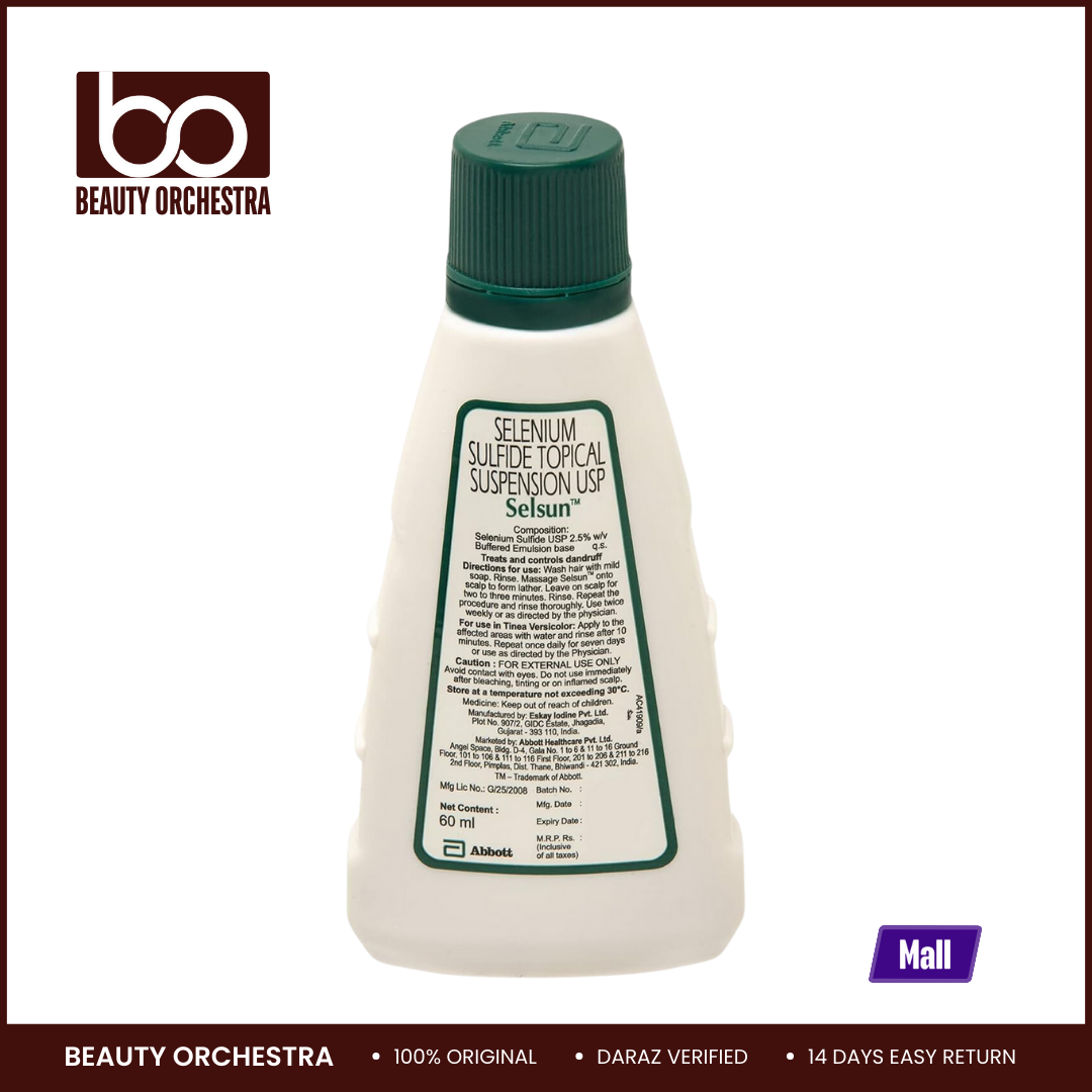Picture of Selsun Suspension Anti Dandruff Shampoo - 60ml