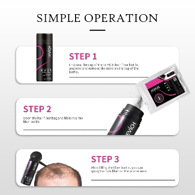 Picture of Sevich Hair Building Fiber Refill - DARK BROWN - 25g