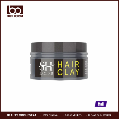 Picture of Sevich Hair Styling Clay for High Strong Hold Men Daily Style Matte Finished Molding Cream Low Shine Hair Styling Wax 80g