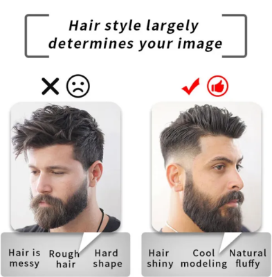 Picture of Sevich Hair Styling Clay for High Strong Hold Men Daily Style Matte Finished Molding Cream Low Shine Hair Styling Wax 80g