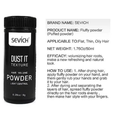 Picture of SEVICH Volumizing Hair Powder - Fluffy Mattifying Matte Texturizing Hair Styling Powder,0.28Oz/8g