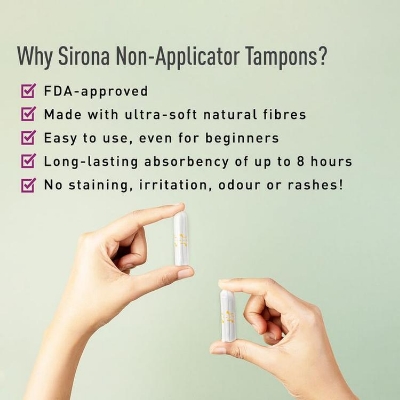Picture of Sirona Period Made Easy Tampons - 20 Piece