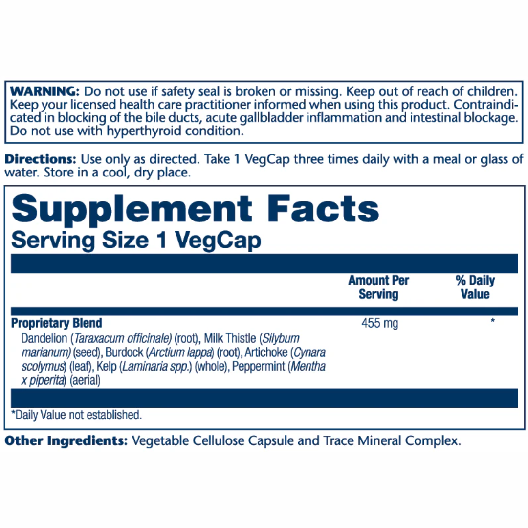 Picture of Solaray Liver Blend SP-13 - 100 VegCaps