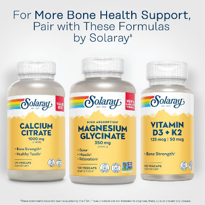 Picture of Solaray Magnesium Glycinate 350 mg - 120 Veg Caps