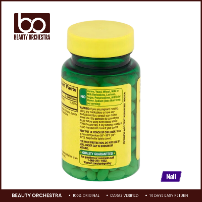 Picture of Spring Valley Biotin 5000mcg - 120 Softgels