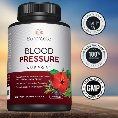 Picture of Sunergetic Premium Blood Pressure Support - 90 Capsules (exp 08/25)