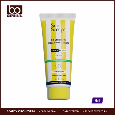 Picture of SunScoop Brightening Cream Face Sunscreen SPF SPF50 PA+++ 45 g