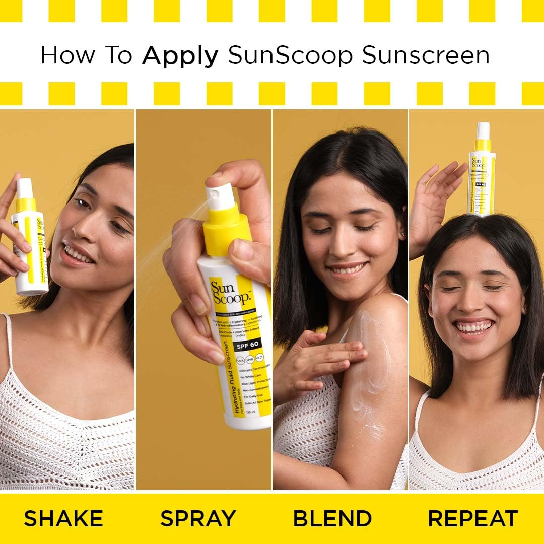 Picture of Sunscoop Invisible Body Sunscreen Spray - SPF 60 PA++++ 125 ml
