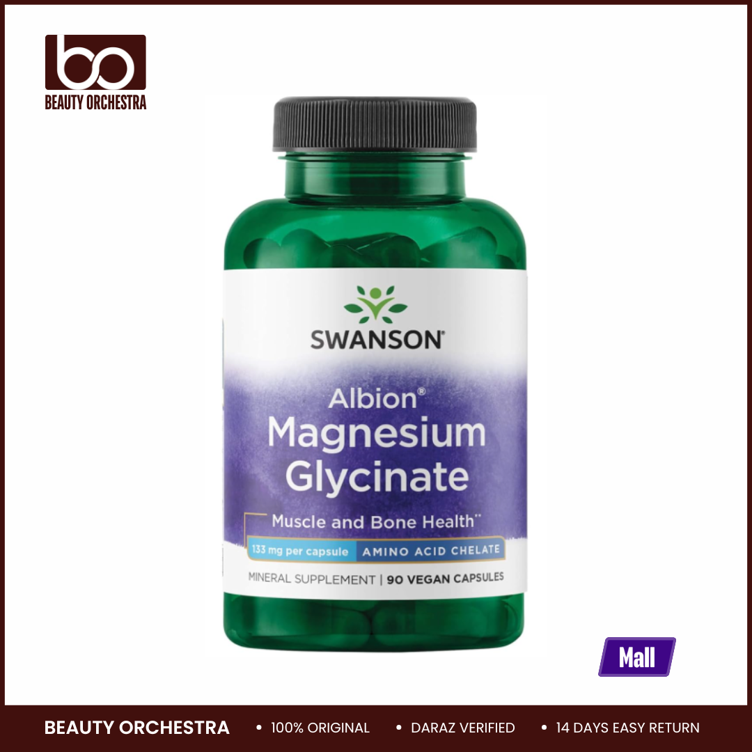 Picture of Swanson Albion Magnesium Glycinate 133 mg - 90 Capsules