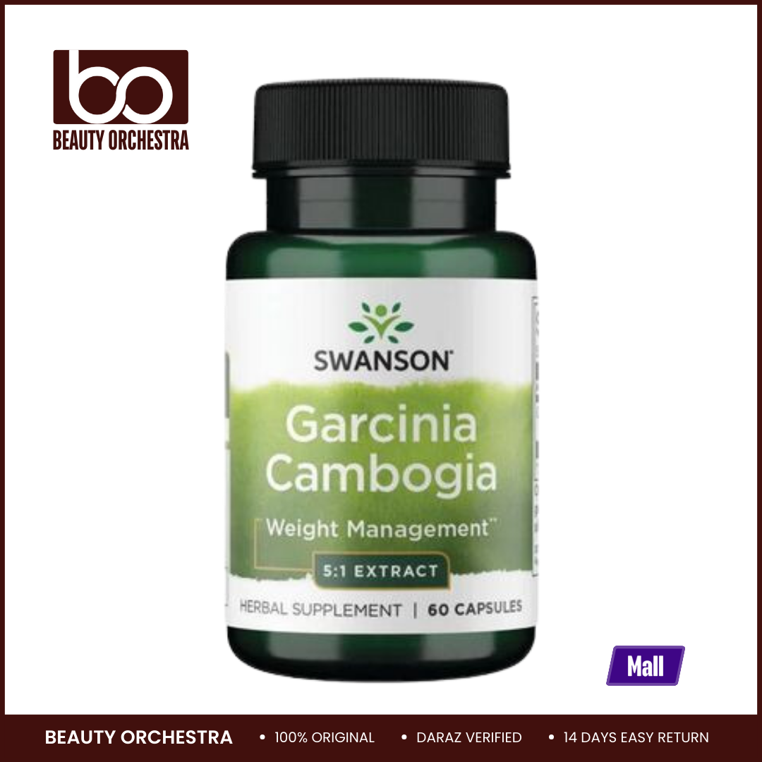 Picture of Swanson Garcinia Cambogia 5:1 Extract - 60 Capsules