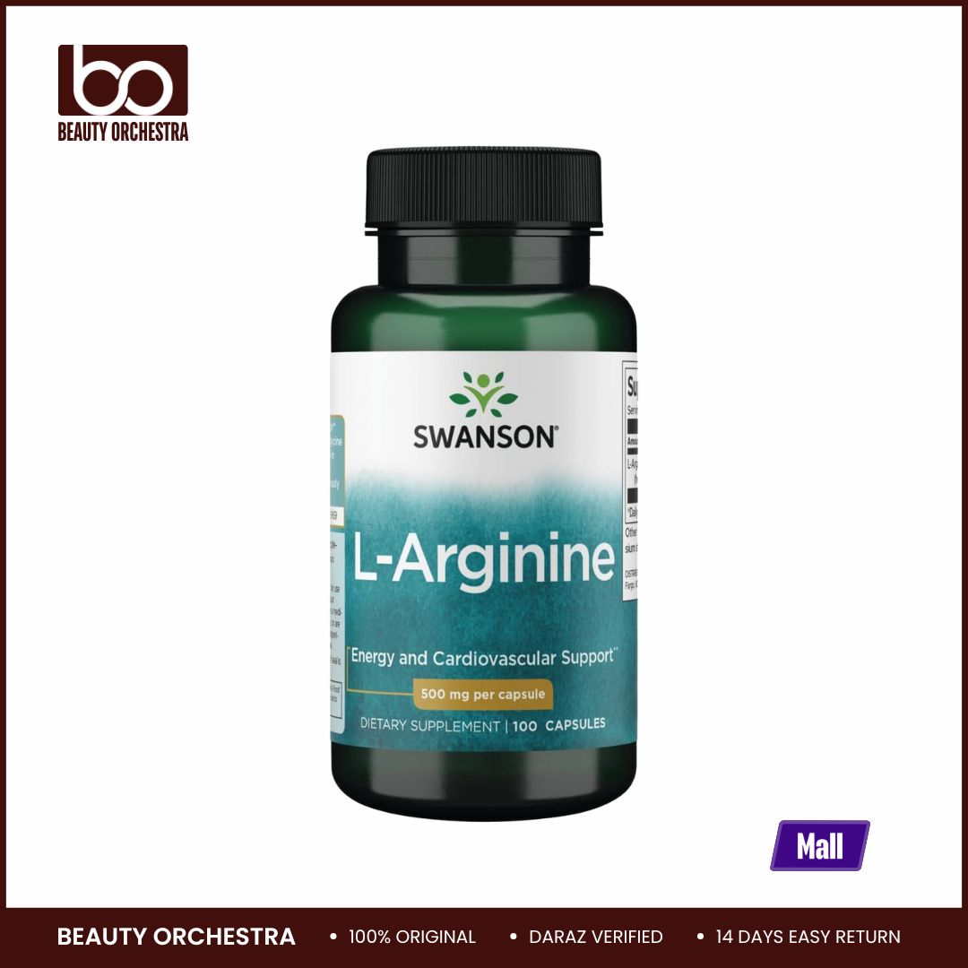 Picture of Swanson L-Arginine 500 mg 100 Capsules