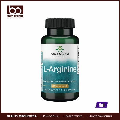 Picture of Swanson L-Arginine 500 mg 100 Capsules