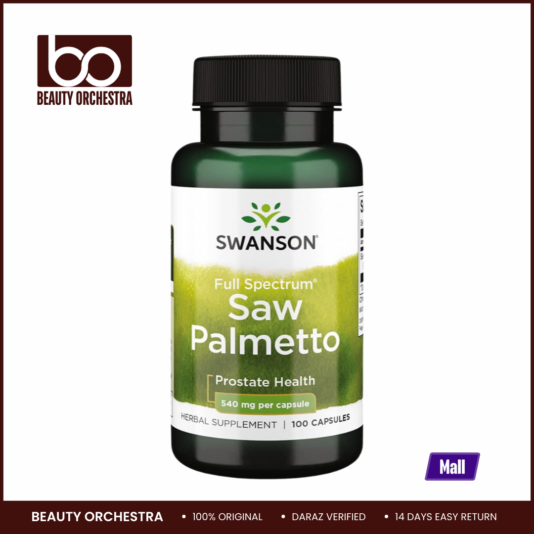 Picture of Swanson Saw Palmetto 540mg - 100 Capsules