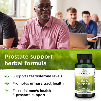 Picture of Swanson Saw Palmetto 540mg - 100 Capsules