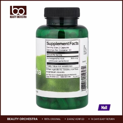 Picture of Swanson, Full Spectrum® Ashwagandha, 900 mg, 100 Capsules (450 mg per Capsule)