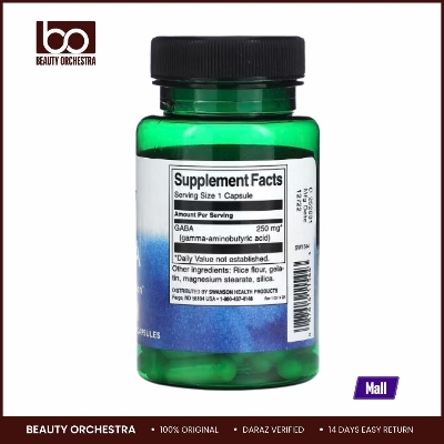 Picture of Swanson, Gaba, 250 mg, 60 Capsules