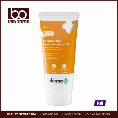 Picture of The Derma Co 1% Hyaluronic Acid Sunscreen Aqua Gel - 80g